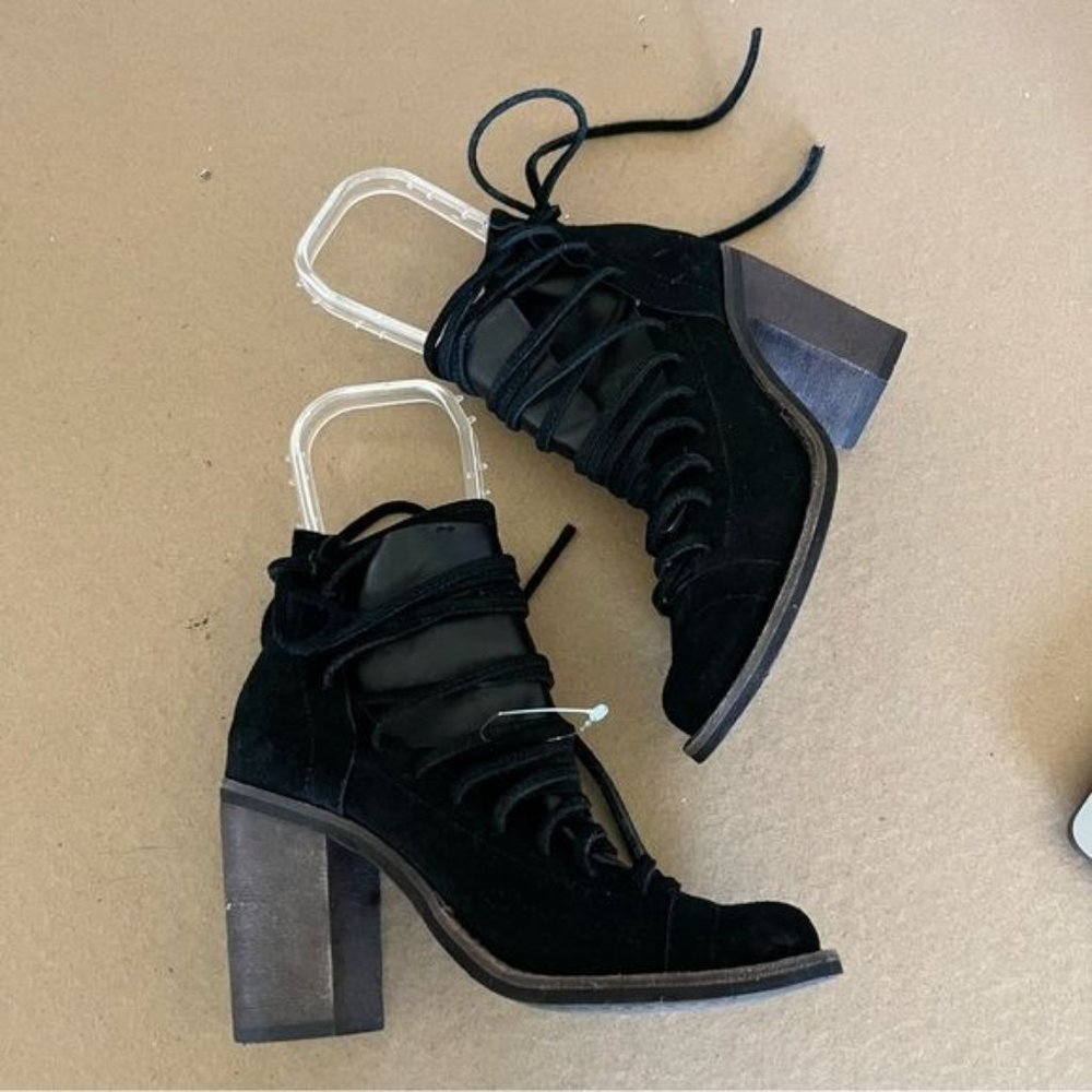 Free People x Faryl Robin Lucas Lace Up Boot - Picture 3 of 12